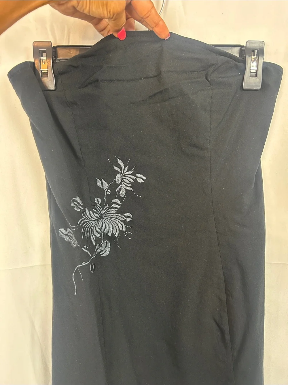Express strapless dress